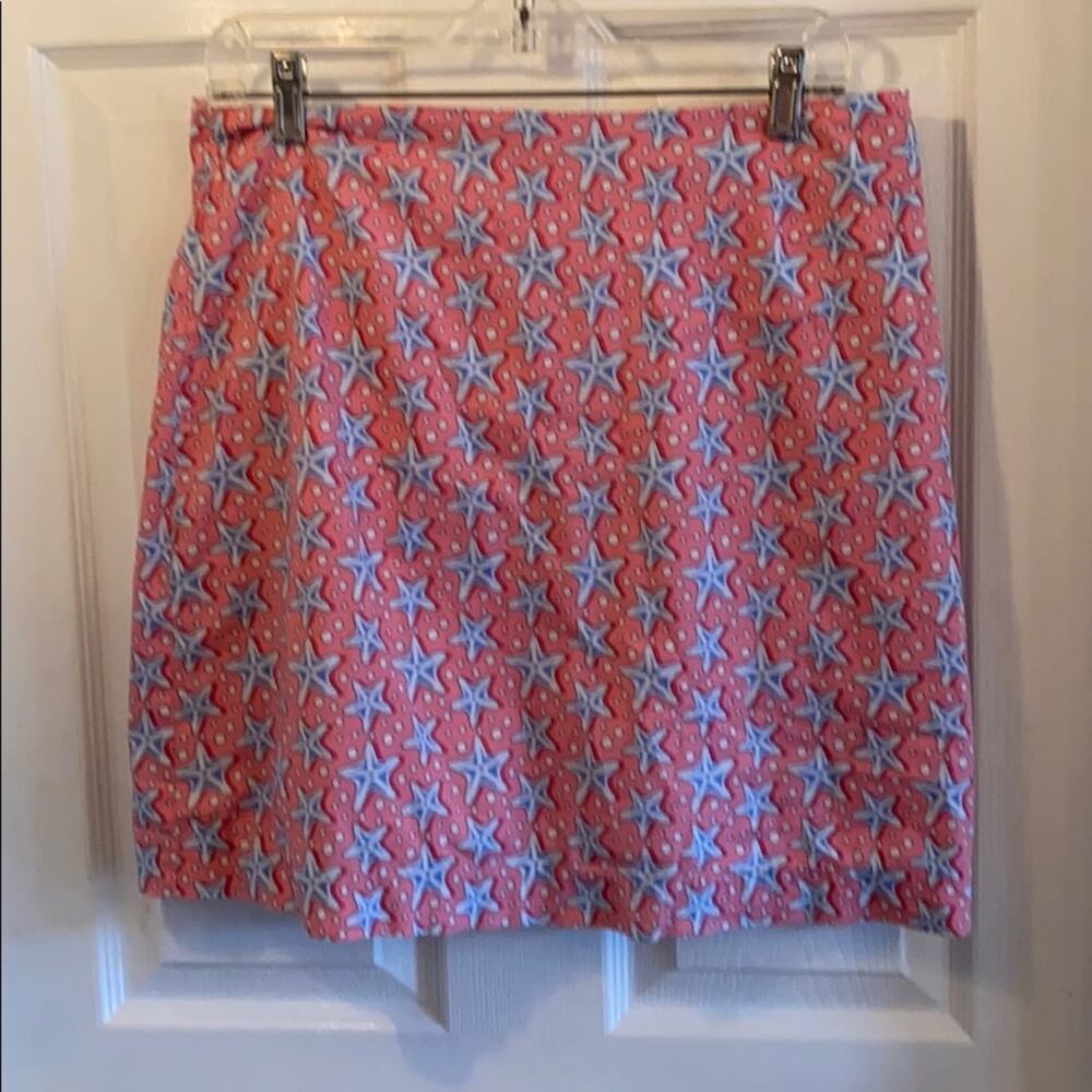 Vineyard Vines starfish print size 8 skirt